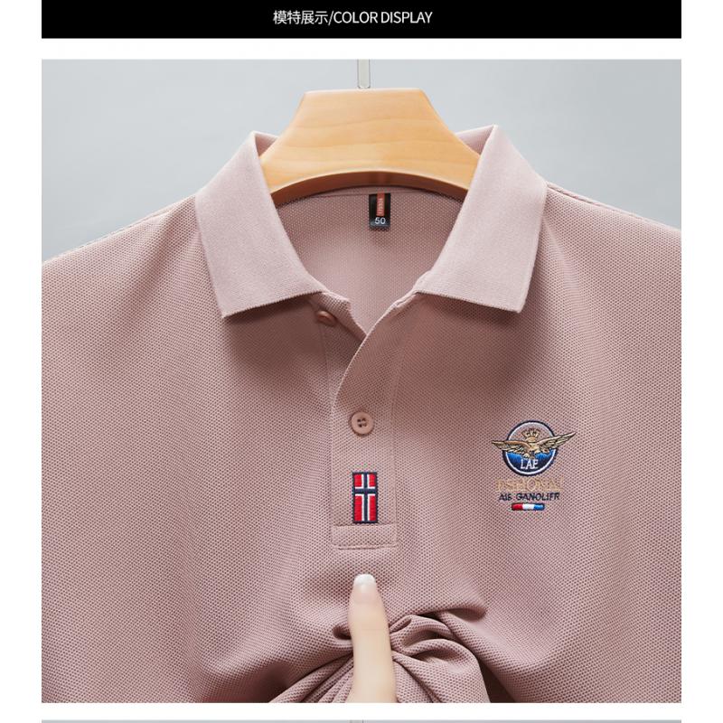 Polo Shirt Pique - 2025 جديد الصيف الساخن بيع المطرزة