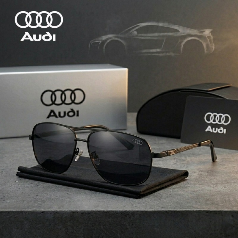 Sunglasses Aviator Polarized - نظارات شمسية فاخرة من أودي، نظارات