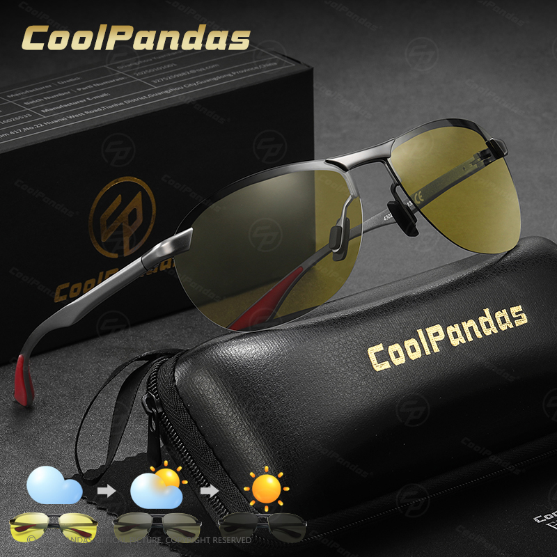 Sunglasses Aviator Polarized - نظارات شمسية ذكية جديدة للرجال والنساء،
