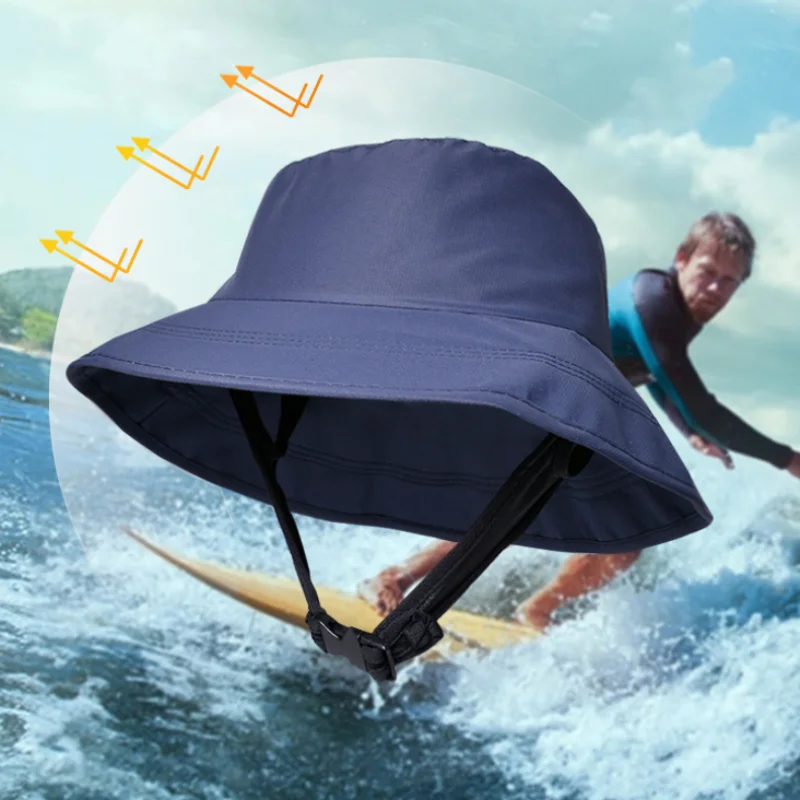 Packable Hat Nylon - قبعة واسعة الحواف مقاومة للماء للحماية