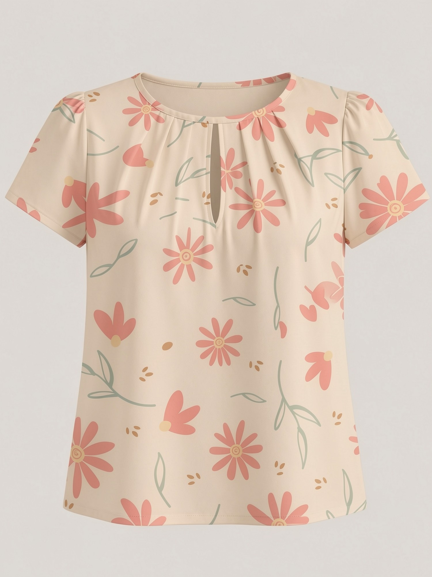قميص نسائي أنيق جديد لعام 2026 - مراجعة Resort Shirt Floral وسعره
