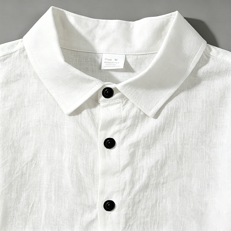 طقم رجالي من قطعتين من الكتان، - مراجعة Short Linen Drawstring وسعره