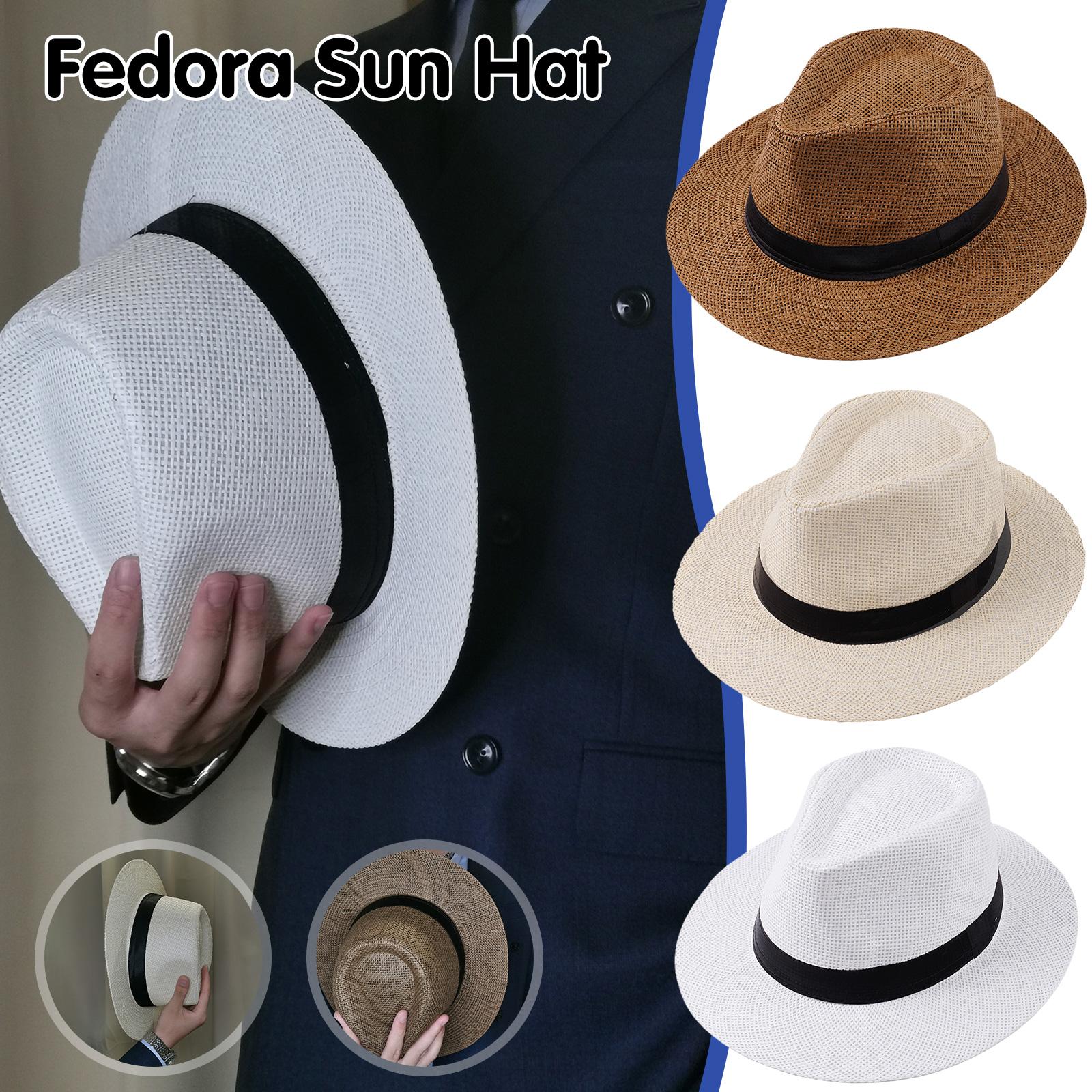 قبعة رجالية صيفية من القش بنمط - مراجعة Bucket Hat Straw وسعره