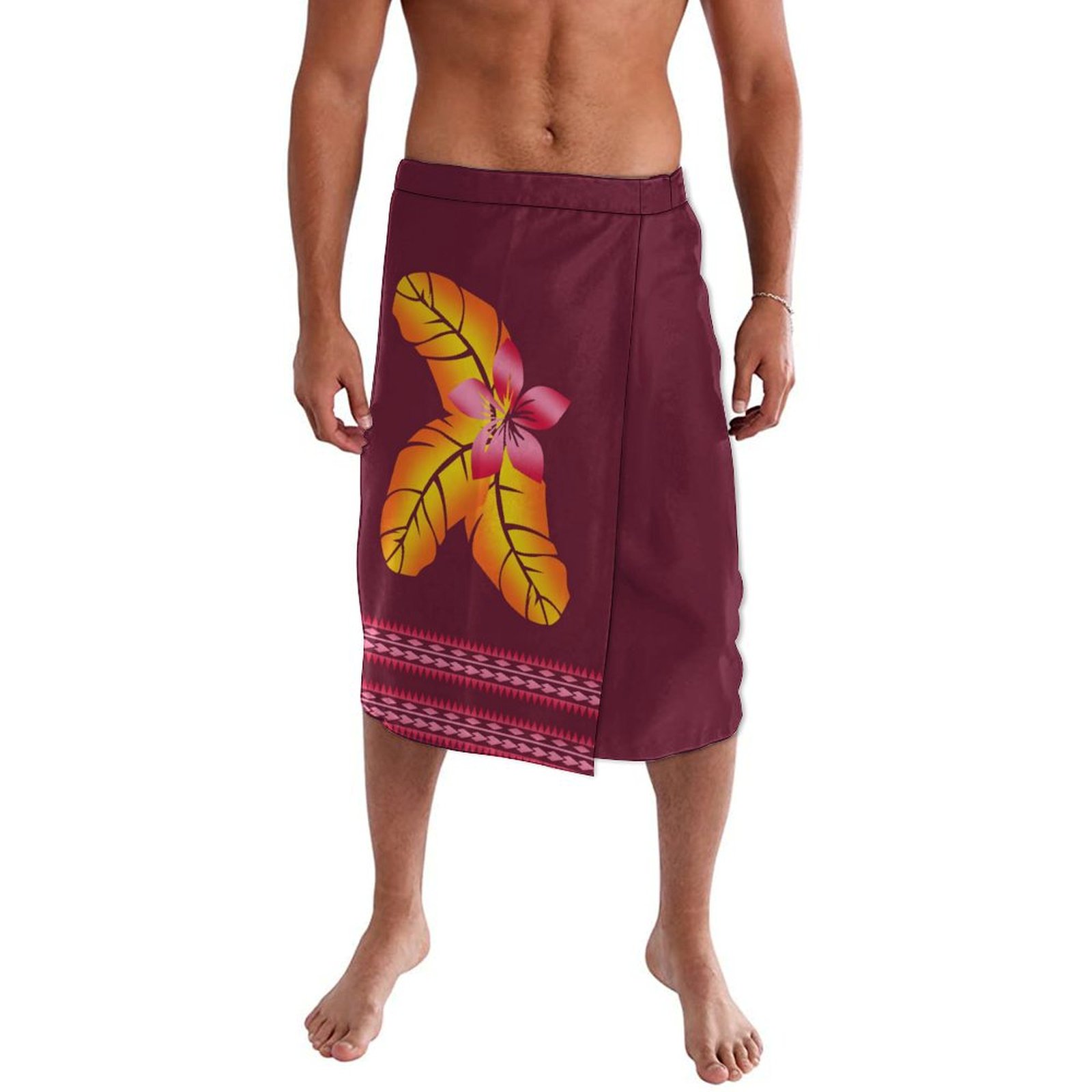 فستان ملفوف للجزيرة الاستوائية - مراجعة Sarong Men Wrap وسعره