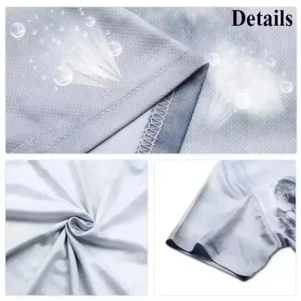 قميص صيد للرجال بقلنسوة وطبعة  - مراجعة Tee Graphic Print وسعره