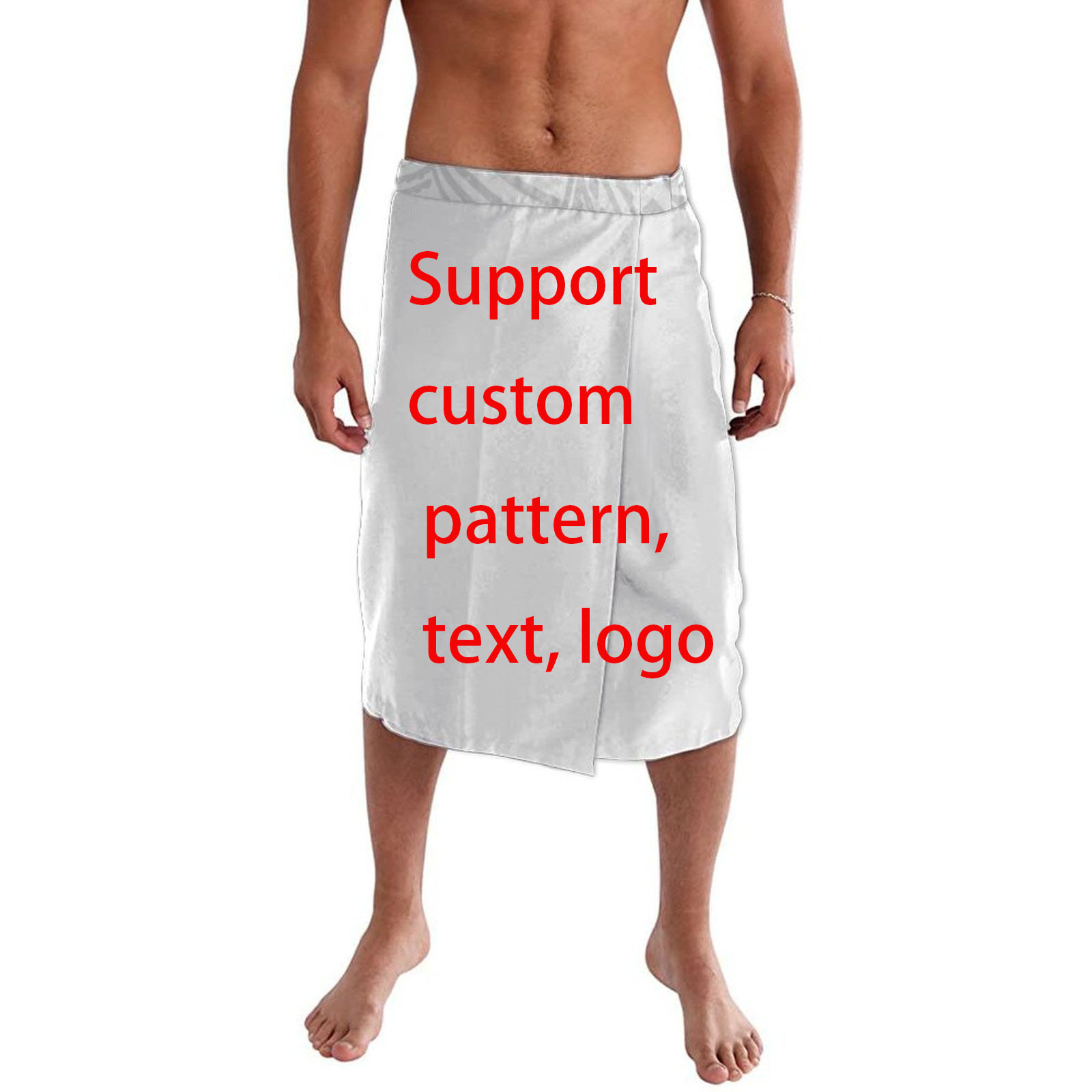 تنورة رجالية مخصصة على الطراز  - مراجعة Sarong Men Wrap وسعره