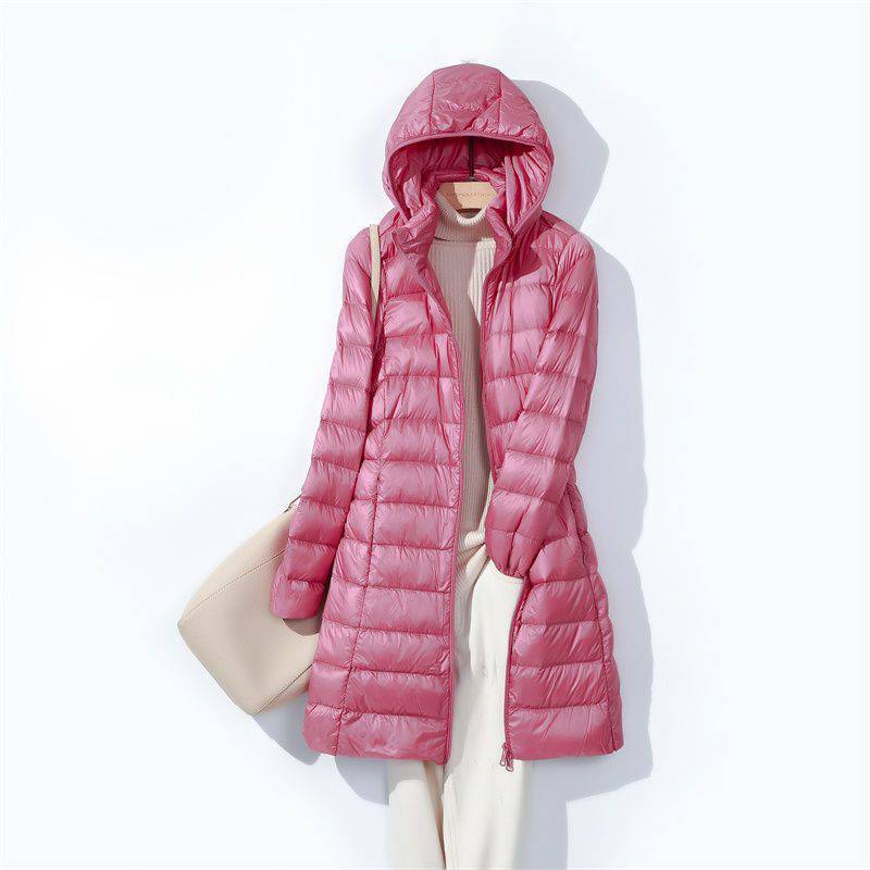 سترات نسائية طويلة منفوخة ، قب - مراجعة Packable Hat Nylon وسعره