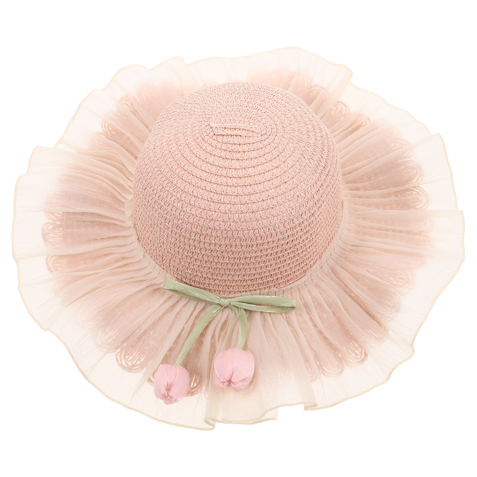 قبعة شمسية صيفية للبنات مصنوعة - مراجعة Bucket Hat Straw وسعره