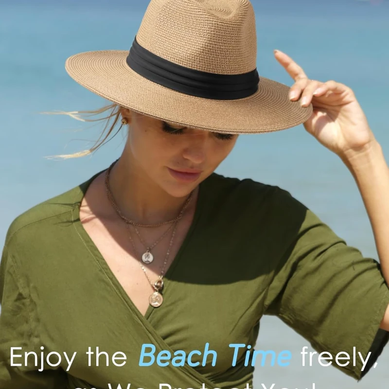 قبعة قش باناما كبيرة الحجم XL  - مراجعة Bucket Hat Straw وسعره