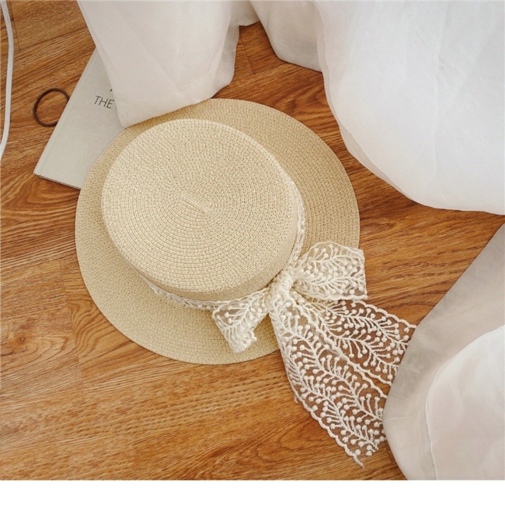 قبعة شمسية أنيقة من القش بتصمي - مراجعة Bucket Hat Straw وسعره