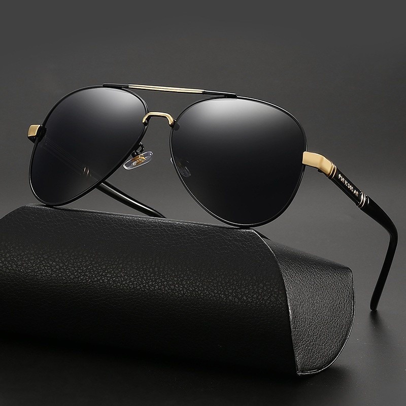 نظارات شمسية مستقطبة للقيادة ل - مراجعة Sunglasses Aviator Polarized وسعره